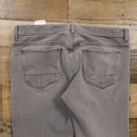 Banana Republic The Traveler Jeans Men’s 33x30 Gray Slim Casual Denim - Picture 12 of 13